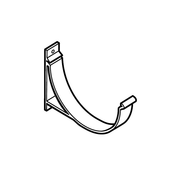 Alumasc AX Snapfix Beaded Half Round Fascia Bracket