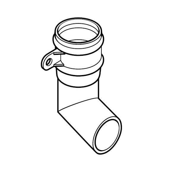 Alumasc Heritage Aluminium Circular Pipe Shoe with Ears