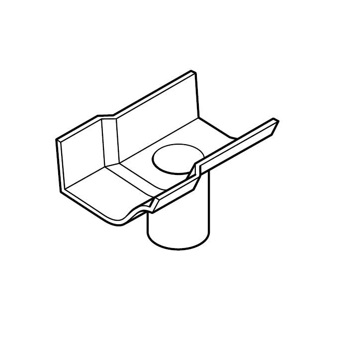 Alumasc Heritage Aluminium Victorian Ogee Running Outlet