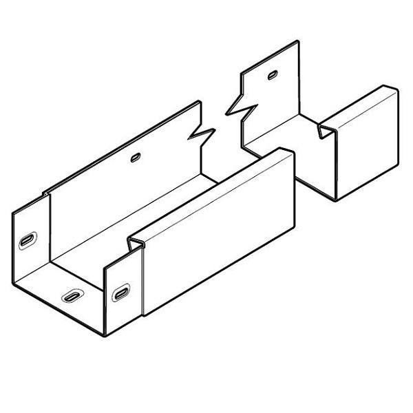 Alumasc GX Joggle 3m Gutter Assembly