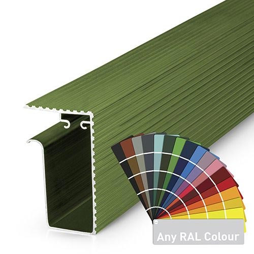 Alupave Fireproof Full-Seal Flat Roof & Decking Side Gutter Powder ...