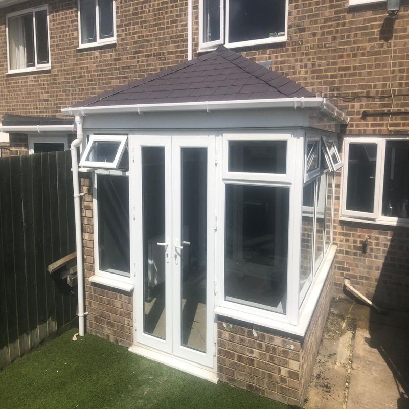 Britmet LiteSlate Synthetic Slate Ridge - Amethyst | Roofing Superstore®