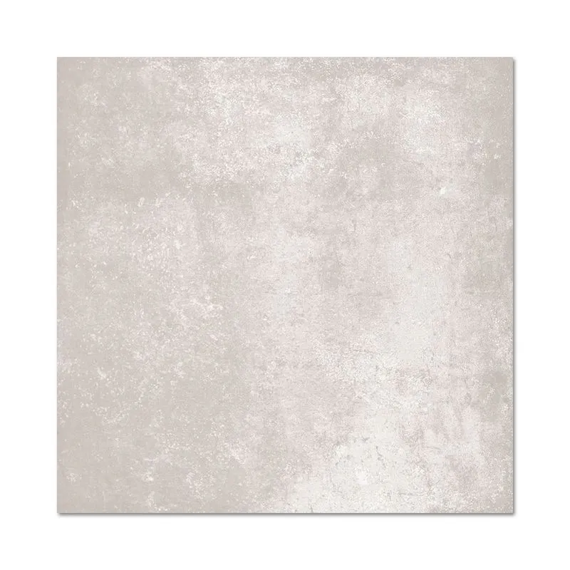 Anti Slip Cream Stone Effect Porcelain Floor Tile - 608mm x 608mm ...