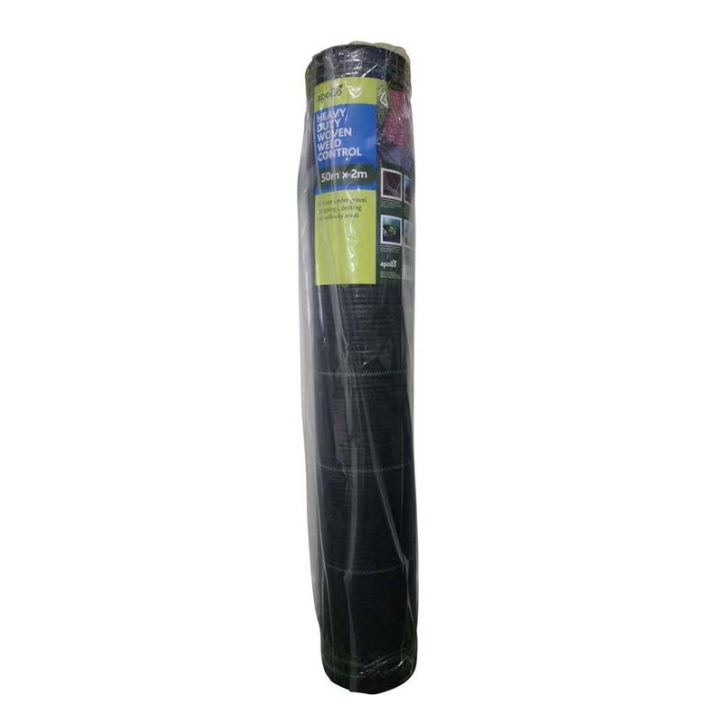 Apollo Heavy Duty Weed Control Fabric Roll 2000mm x 50m Tile