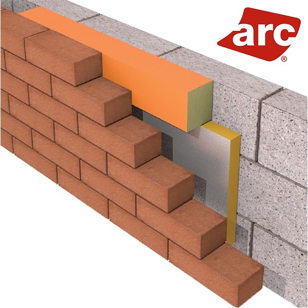 ARC Cavity Stop Sock 135mm Cavity Fire Barrier 145 x 120 x 1200mm - Pack of 15