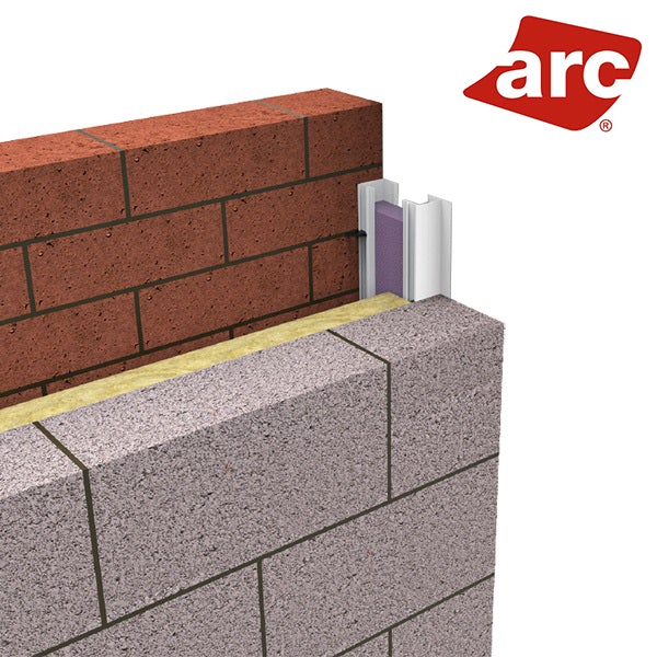 ARC Contract-Closer 75mm Thermal Cavity Closer 2.4m Length - Pack of 8