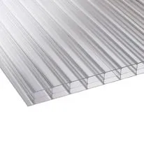 Corotherm 16mm Clear Triplewall Polycarbonate Roof Sheet - Cut Length