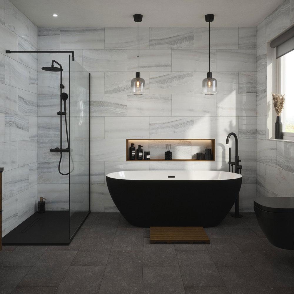 arizona quartz gloss ceramic wall tile single tile