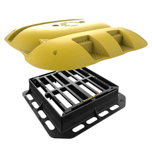 Wrekin Armadillo Iron Gully Gate Protection Shell Cover 430mm x 370mm ...