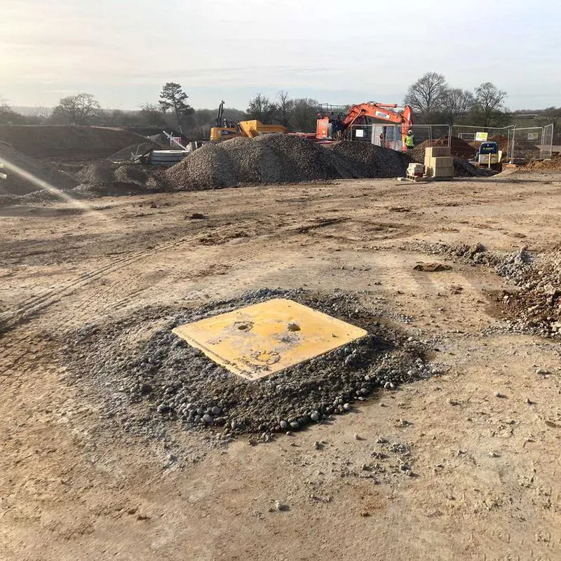 Wrekin Armadillo Iron Manhole Protection Shell Cover - 60 Tonne ...