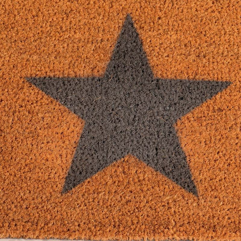 Artsy Patio Long Door Mat Grey Star Door Superstore®