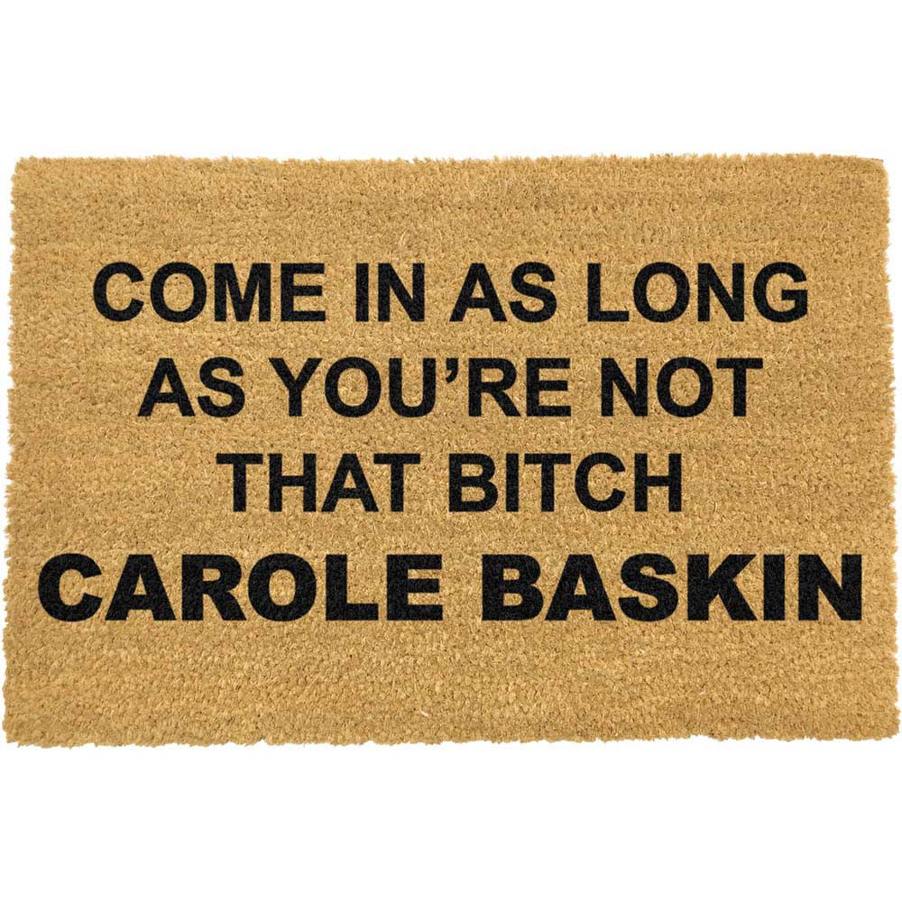 Artsy Quirky Door Mat Carole Baskin Door Superstore®