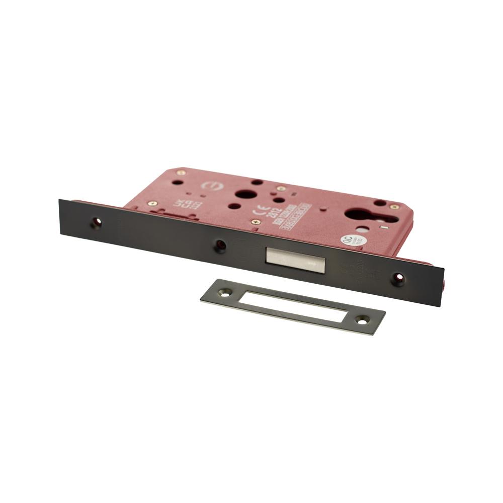 Atlantic DIN Euro Profile Deadlock Double Throw - Urban Dark Bronze