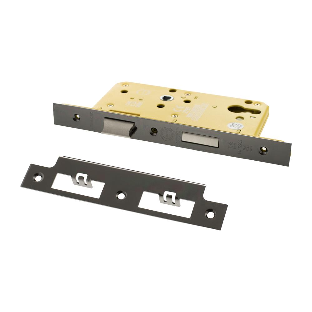 Atlantic DIN Heavy Duty Euro Profile Sashlock Double Throw - Polished Chrome