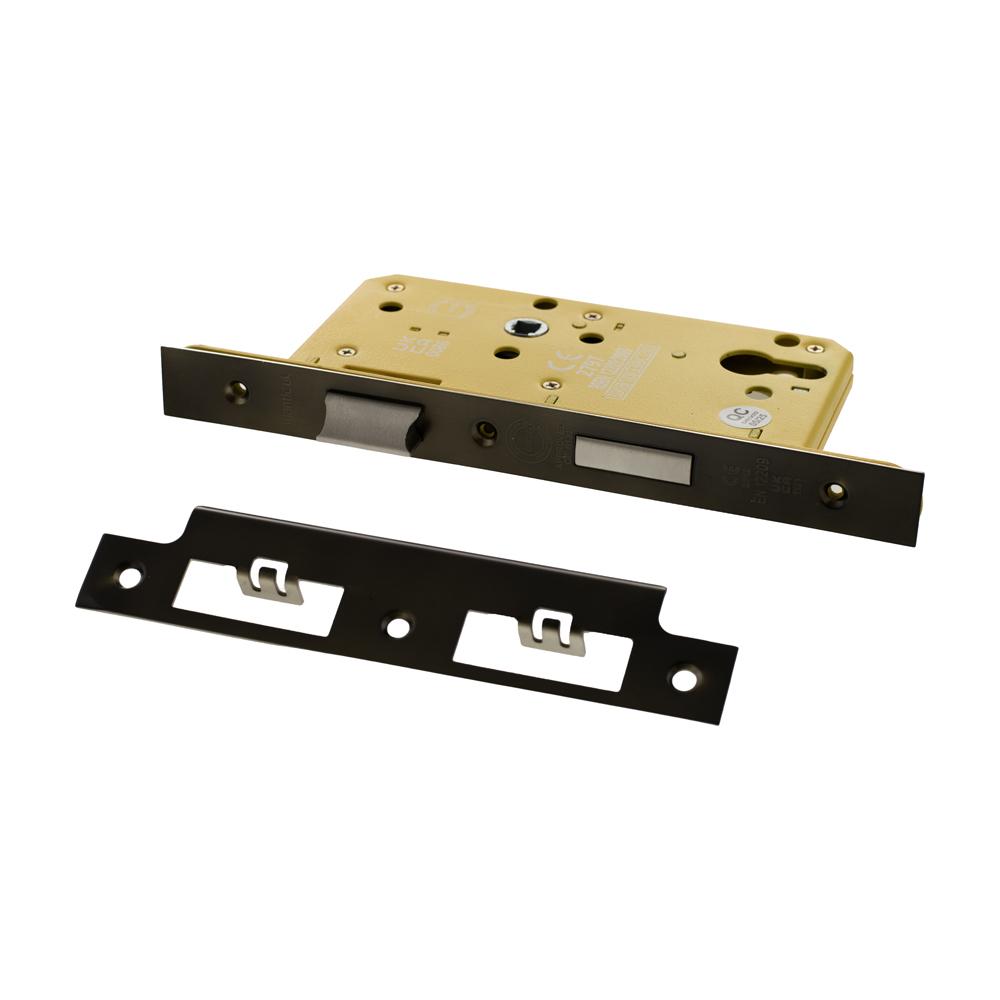 Atlantic DIN Heavy Duty Euro Profile Sashlock Double Throw - Urban Dark Bronze