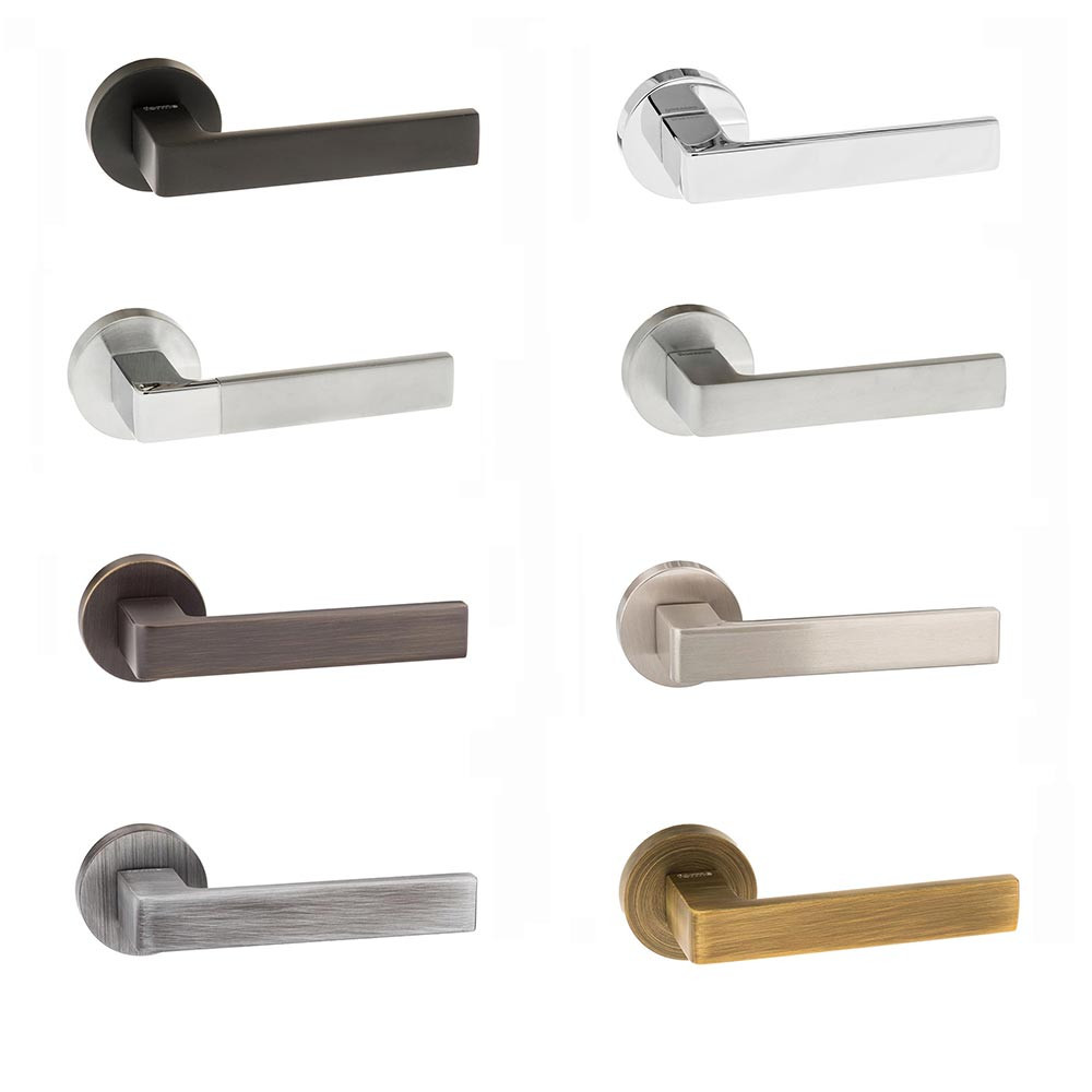 Atlantic Forme Asti Designer Lever on Minimal Round Rose