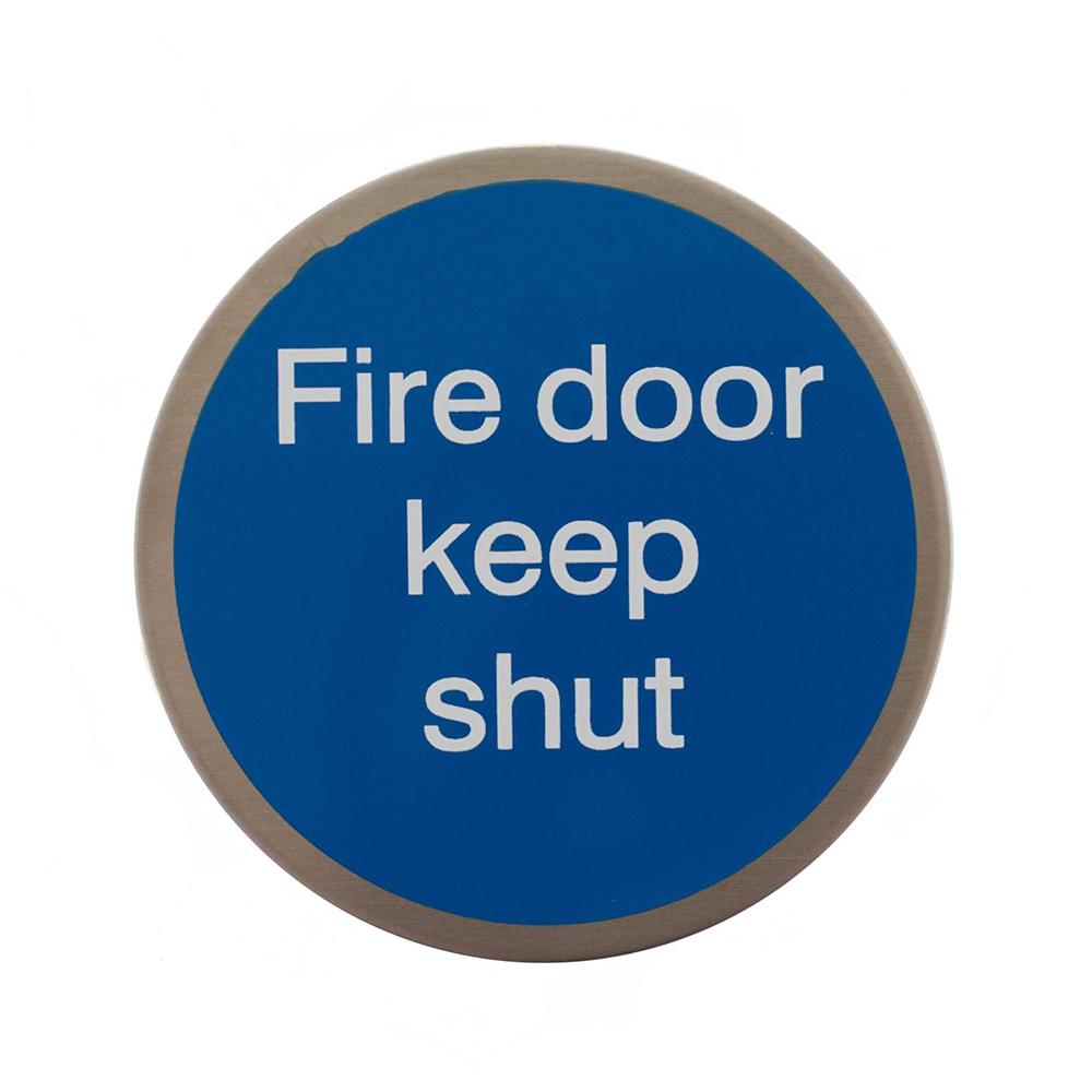 Atlantic Keep Shut Fire Door Sign