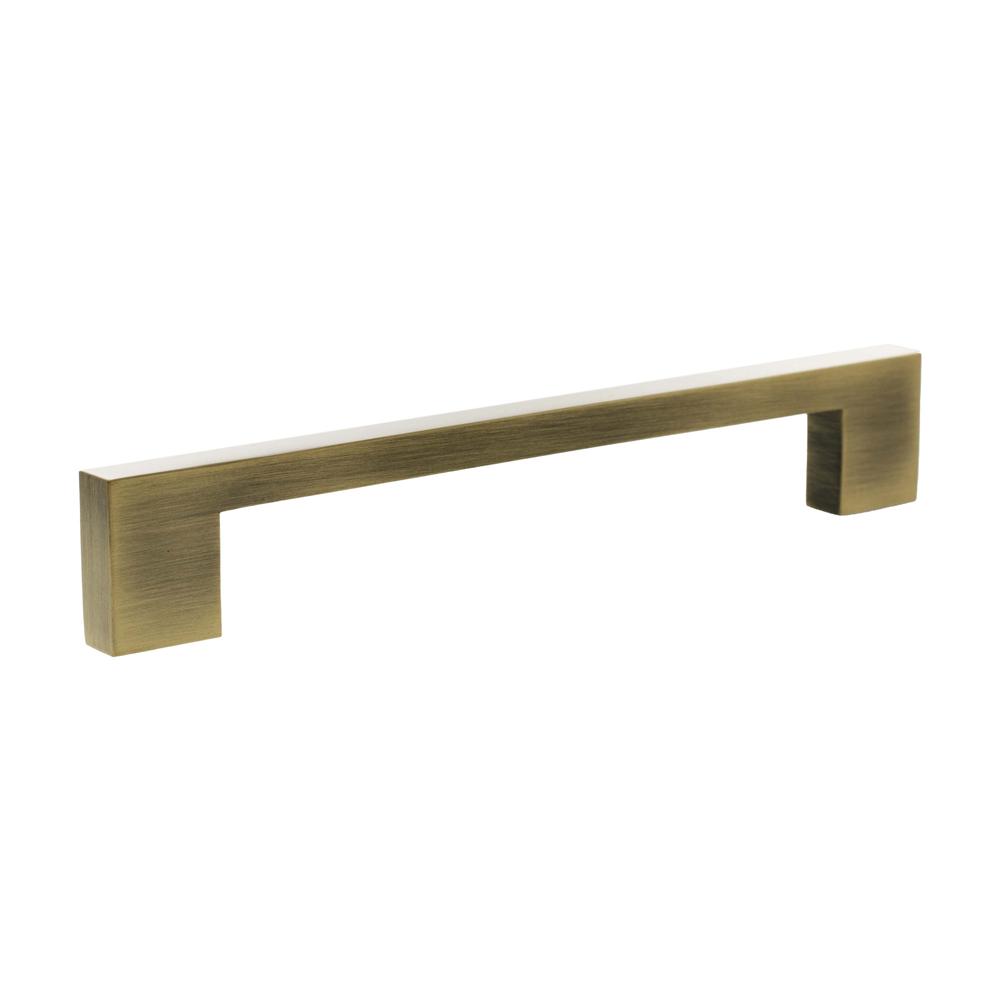 Atlantic Millhouse Empire Slim Cabinet Pull Handle - Antique Brass