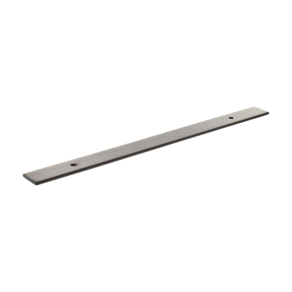 Atlantic Millhouse Long Wide Cabinet Handle Backplate - Urban Dark Bronze