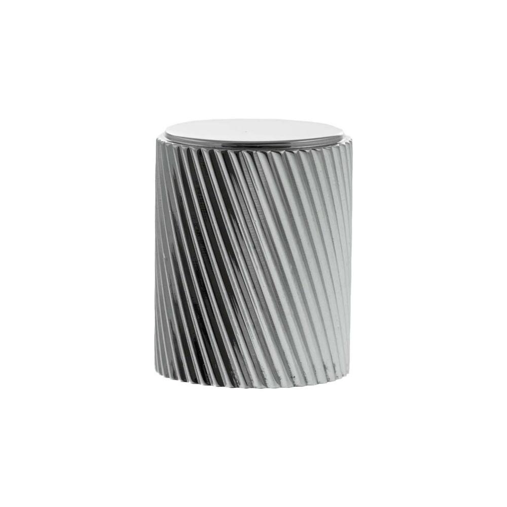 Atlantic Millhouse Paddington Spiral Cylinder Cabinet Knob Handle - Polished Chrome