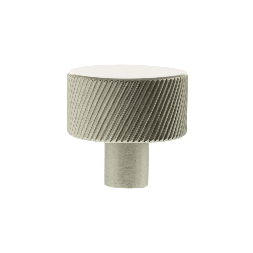 Atlantic Millhouse Paddington Spiral Round Cabinet Knob Handle - Satin Nickel