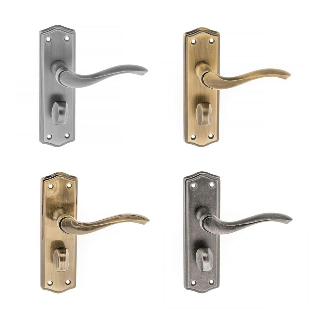 Atlantic Old English Warwick WC Lever on Backplate