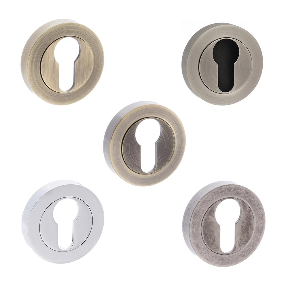 Atlantic Old English Euro Escutcheon