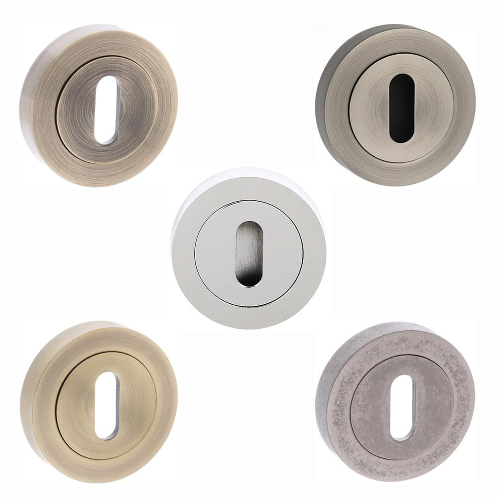 Atlantic Old English Key Escutcheon