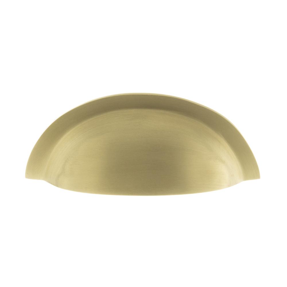 Atlantic Old English Winchester Cabinet Cup Pull on Concealed Fix - Satin Brass