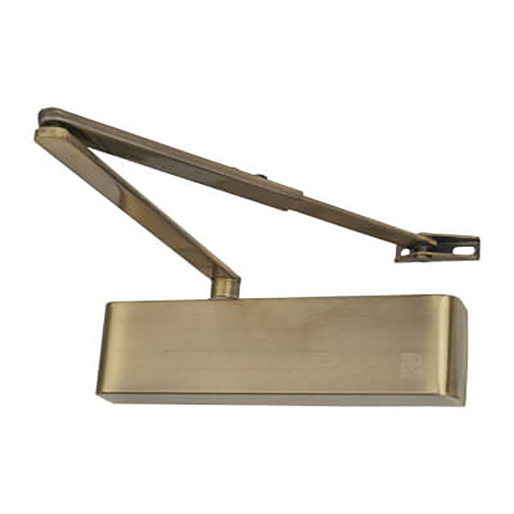 Atlantic Premium Grade Door Closer - Antique Brass