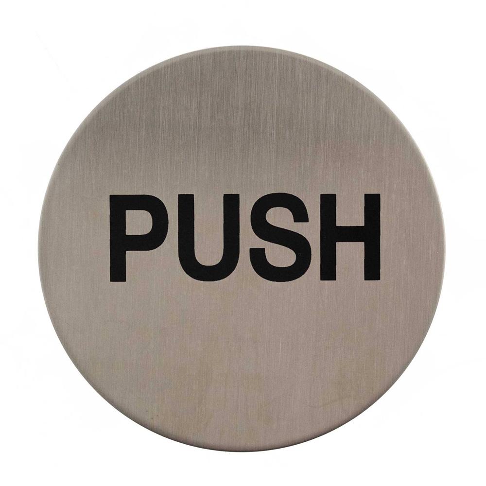Atlantic Push Door Sign