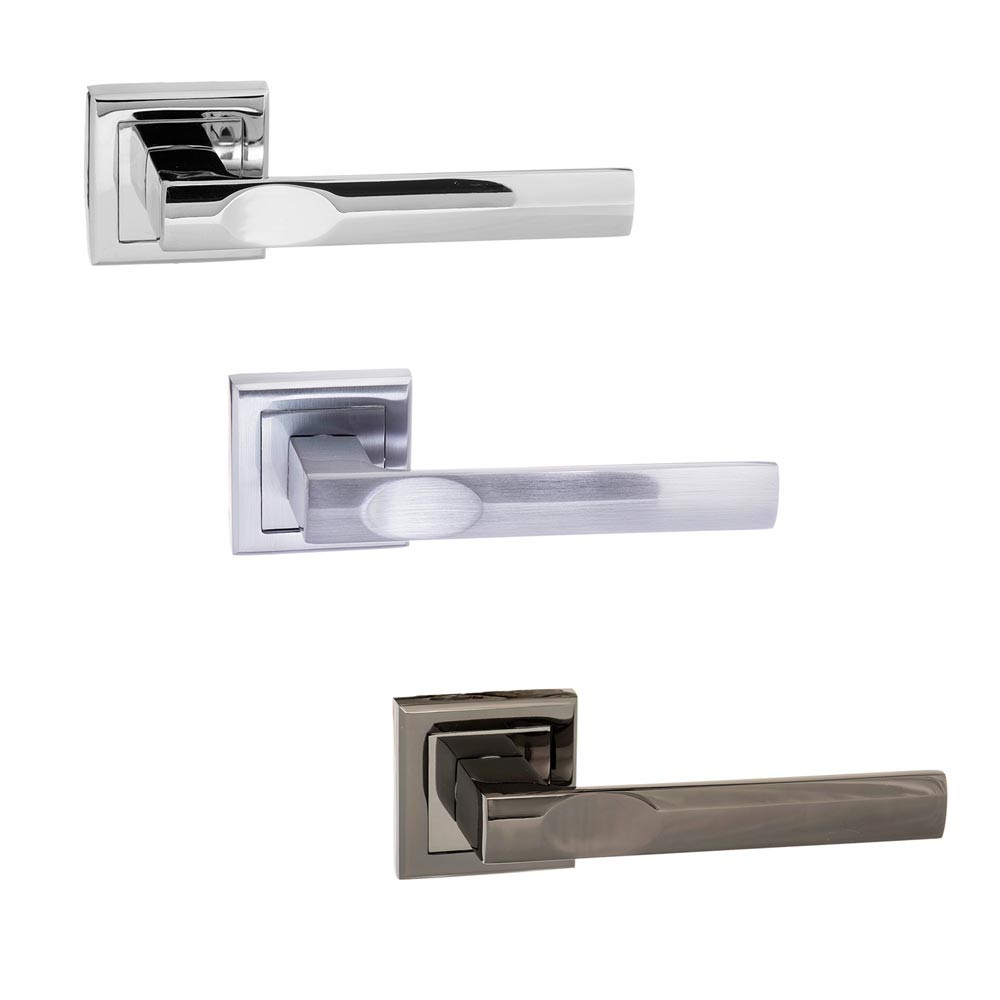 Atlantic Status Kansas Lever on Square Rose Internal Door Handle