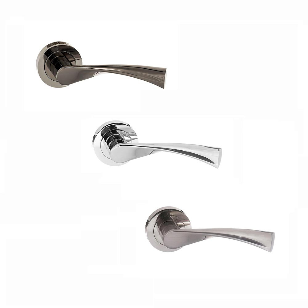 Atlantic Status Colorado Lever on Round Rose Internal Door Handle