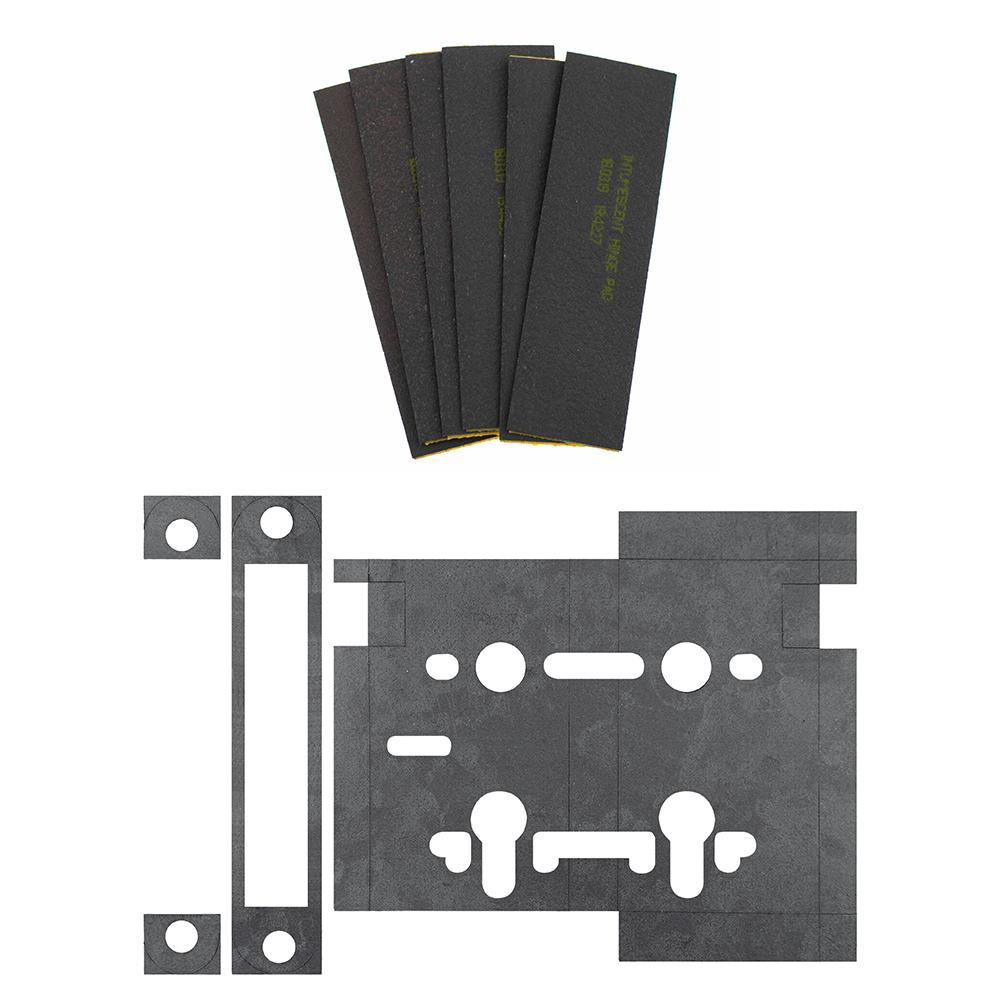 Atlantic Sash Latch & Hinge Pads FD60 Intumescent Kit - 4 inch x 3 inch