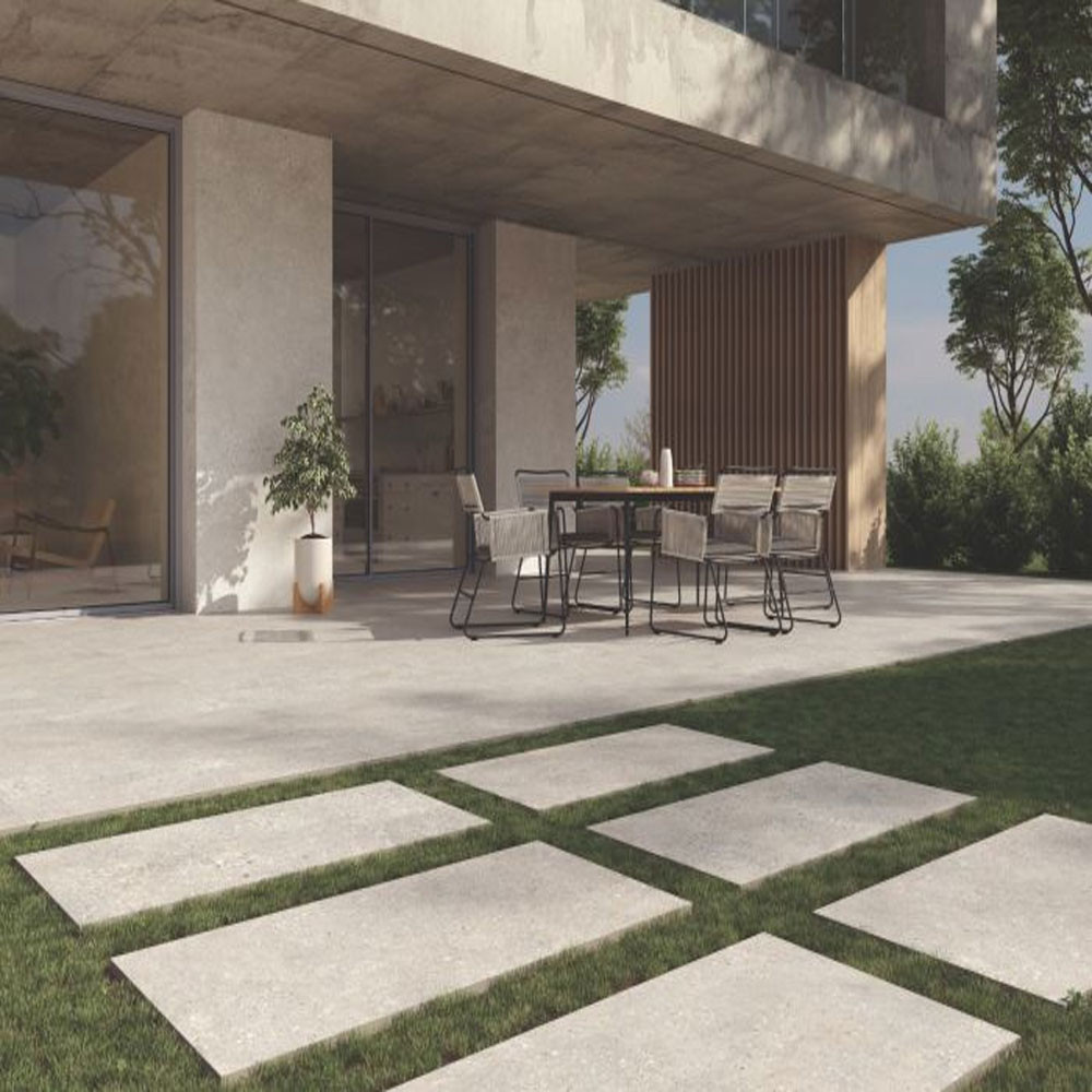 Ayora Matt Beige Stone Effect Outdoor Porcelain Floor Tile 800mm x