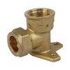 Back Plate Elbow 22mm x 3/4