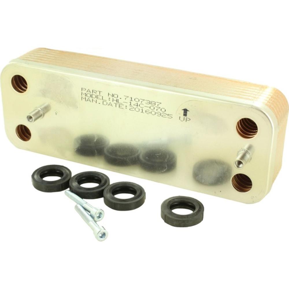 Baxi 720776401 Pt To Pt Heat Exchanger 14 Pts 24 28Kw