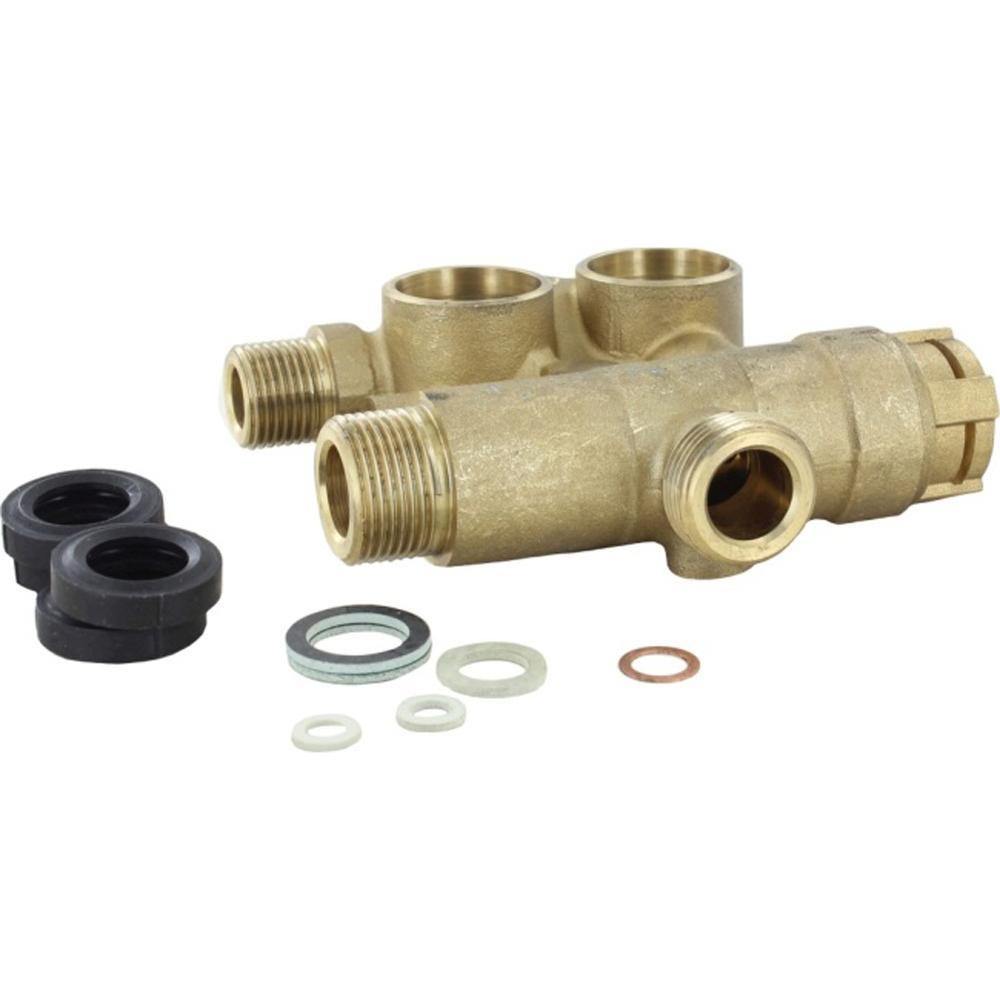 Baxi 7213614 Flow Assembly Brass