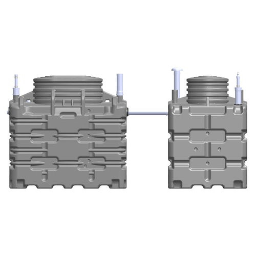 BIOROCK Ecorock-1500 Gravity Outlet Sewage Treatment Plant