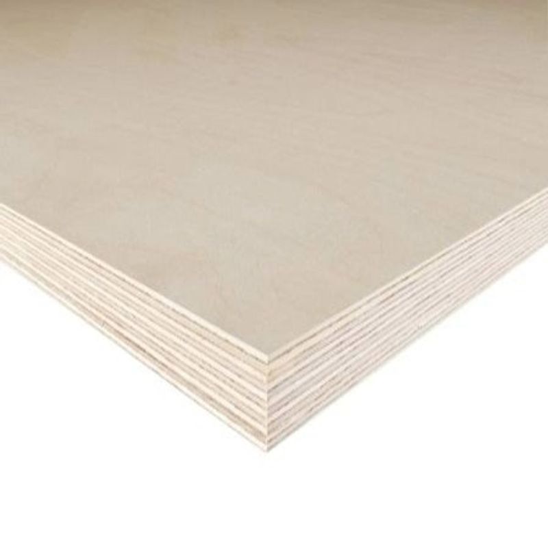 B/B Grade FSC Certified Birch Plywood 2440mm x 1220mm x 18mm Tile