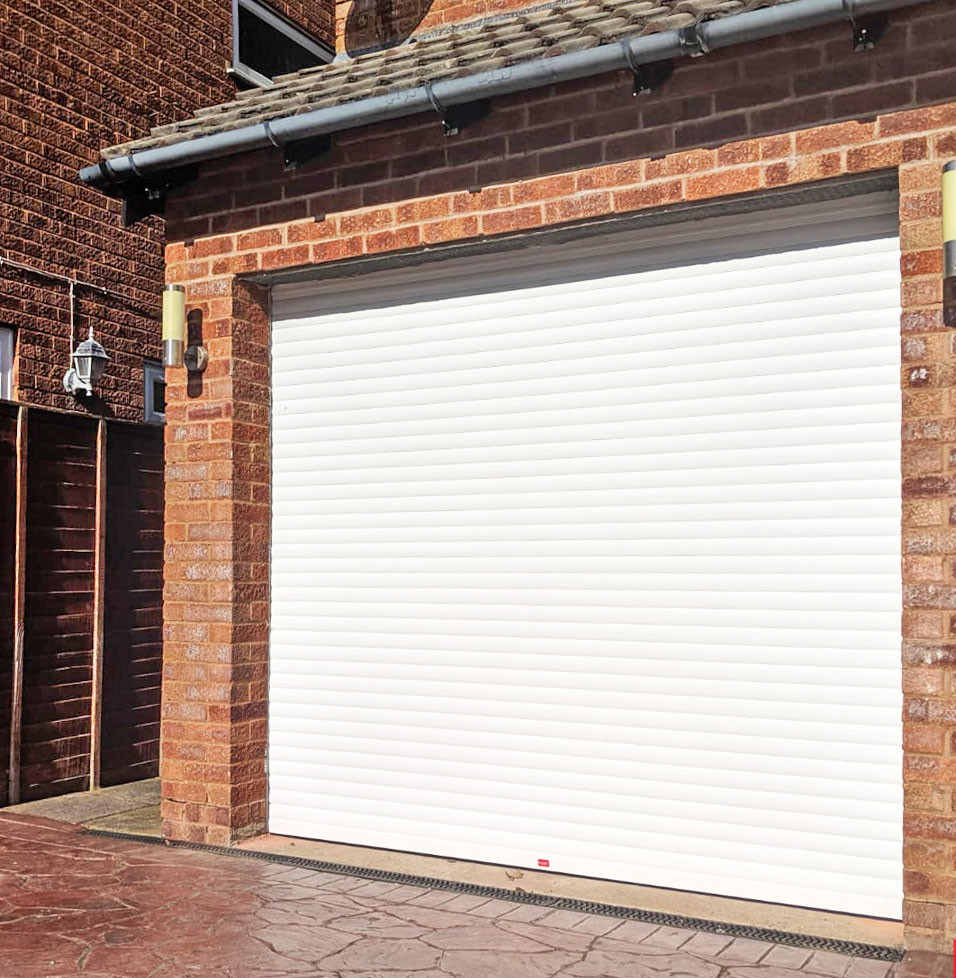 Birkdale Classic White Roller Garage Door