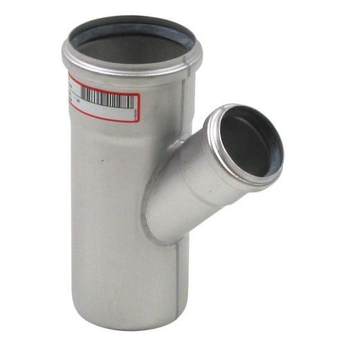 Blucher Europipe 304 Stainless Steel Pipe 45 Degree Oblique Unequal Branch