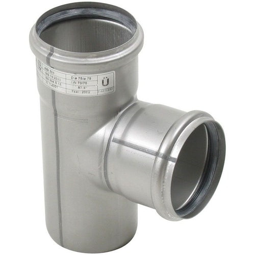 Blucher Europipe 304 Stainless Steel Pipe Equal Branch