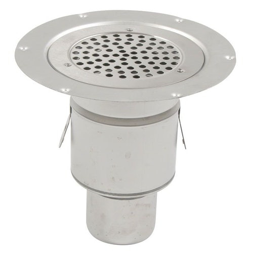 Blucher Stainless Steel 155mm Vertical Circle Shower Gully