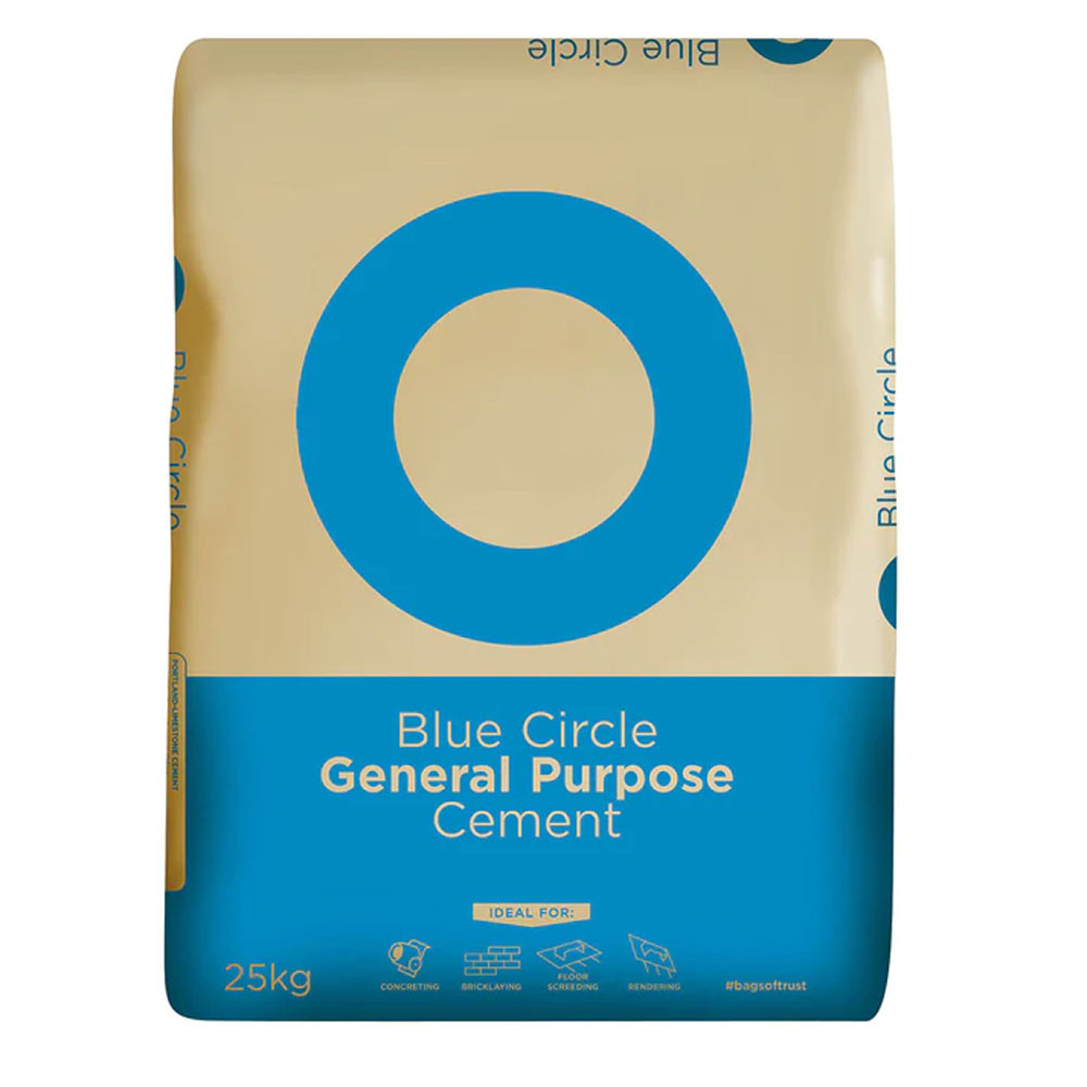 Blue Circle Cement in Grey - 25kg