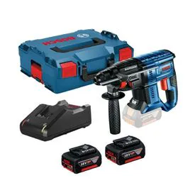 Bosch GBH 18V-20 SDS Plus Hammer Drill 18V with L-BOXX & 2 x 18V 4.0Ah Li-ion Batteries