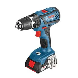 Bosch GSB 18V-21 Combination Drill & 2 x 18V 4.0Ah Li-ion Batteries