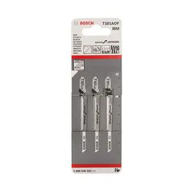 Bosch T101AOF Laminate Jigsaw Blades Pack of 3
