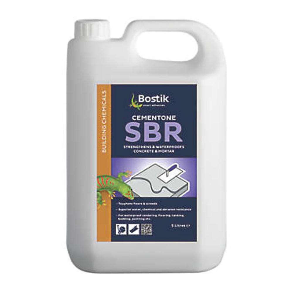 Bostik Cementone SBR Admixture in White - 5 Litre