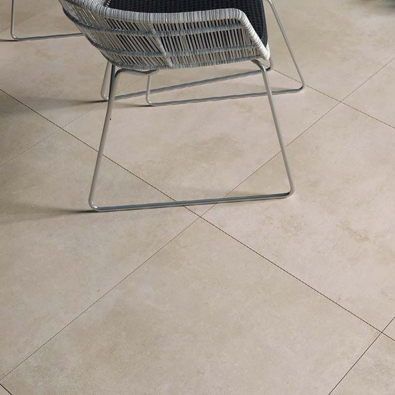 Boundary Dune Natural Glazed Porcelain Wall & Floor Tile - 600mm x 600mm